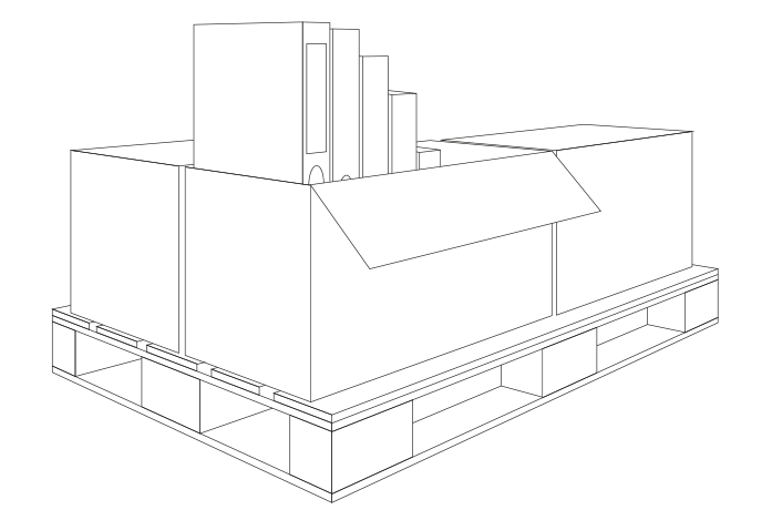 Lagerung von Akten, Dokumenten & Werbematerialien