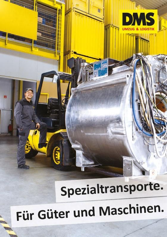 Broschüre Spezialtransporte