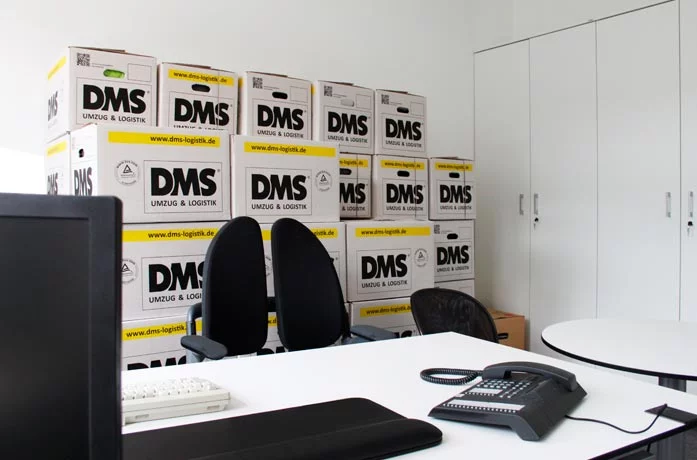 Büro nach Umzug