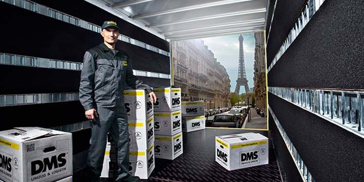 Internationaler Umzug