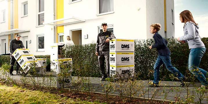 Umzug für eine Familie